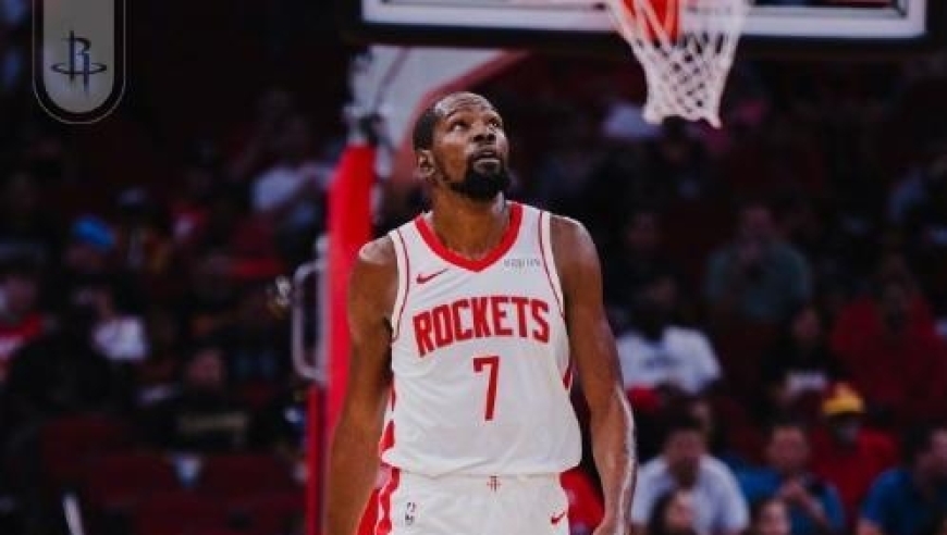 阿门死亡缠绕锁米神！申京28+11+7杜兰特20分，火箭力克骑士3连胜