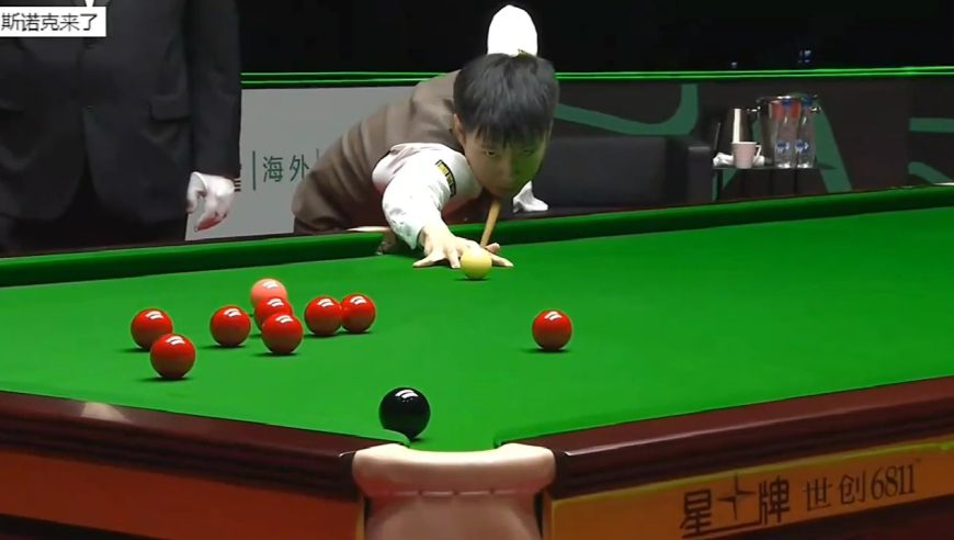 准度太逆天！赵心童长台一剑封喉全场沸腾，霸气围球强势拿下