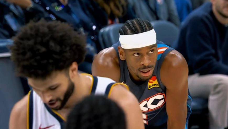 趁你病要你命！亚历山大下场后 掘金一波再领先到两位数打停雷霆