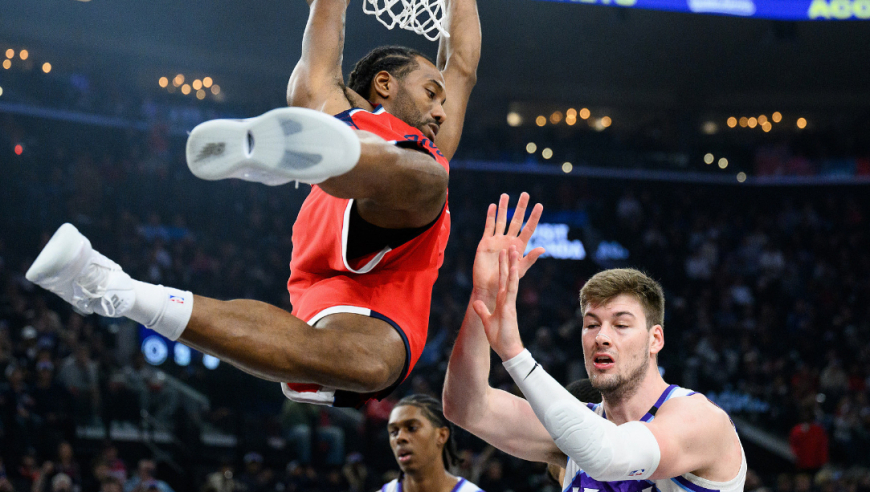 快船爵士末节决胜时刻：莱昂纳德大爆发 快船狂轰17-2一波锁定胜局