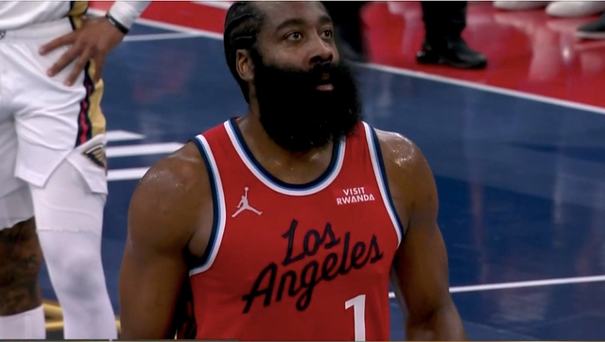 24+5+14！哈登单节豪取16分 单挑戏耍锡安+连送空接+一回合造6分