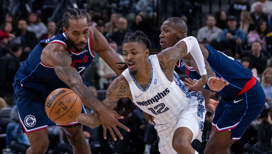 近10战9败！灰熊末节五分钟轰出21-7打到快船换下主力投降全过程