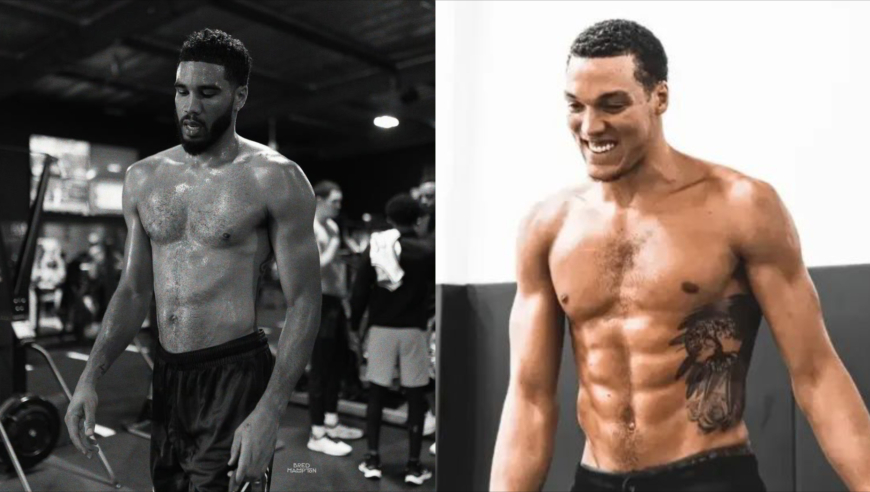 两大塑型达人同时复出！塔图姆和戈登对比，极致力量与完美比例