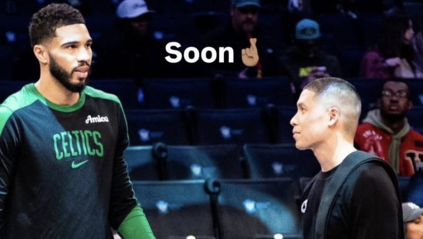 塔图姆晒照暗示即将复出？称身体状态生涯最强 名记感慨他就是个疯子