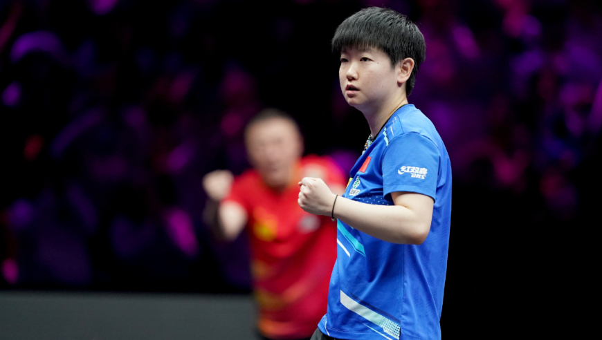 恐怖实力！孙颖莎力阻素塔西尼逆转 3-0横扫助女团再拿一分