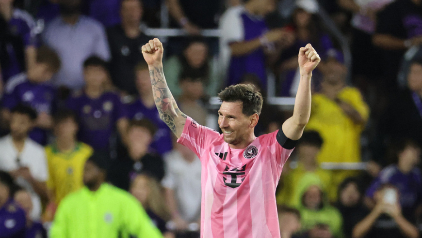 38岁梅西获9.5分！双响+造红牌导4球逆转，70次任意球破门升足坛第2