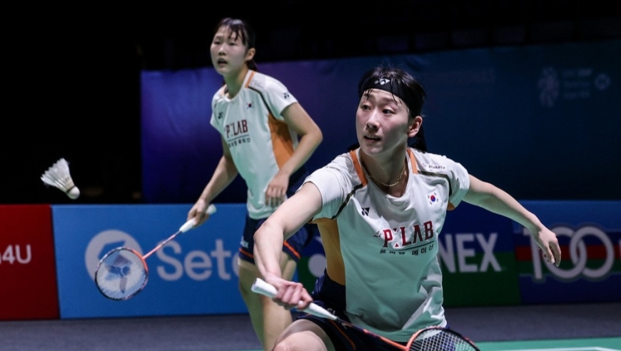 韩国女双摧毁羽坛 144拍马拉松大战震撼全场 四人打到地老天荒