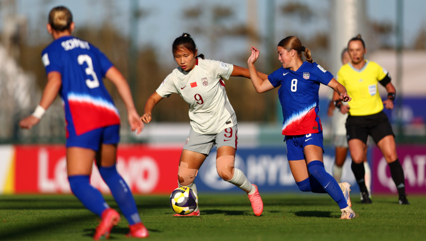 值得鼓励！U17中国女足两度神仙球破美国：狂飙世界波+死角任意球