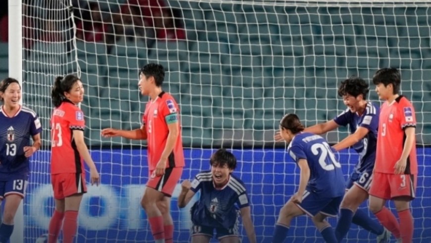 3分钟看日本女足4-1大胜韩国女足，决赛将战澳大利亚