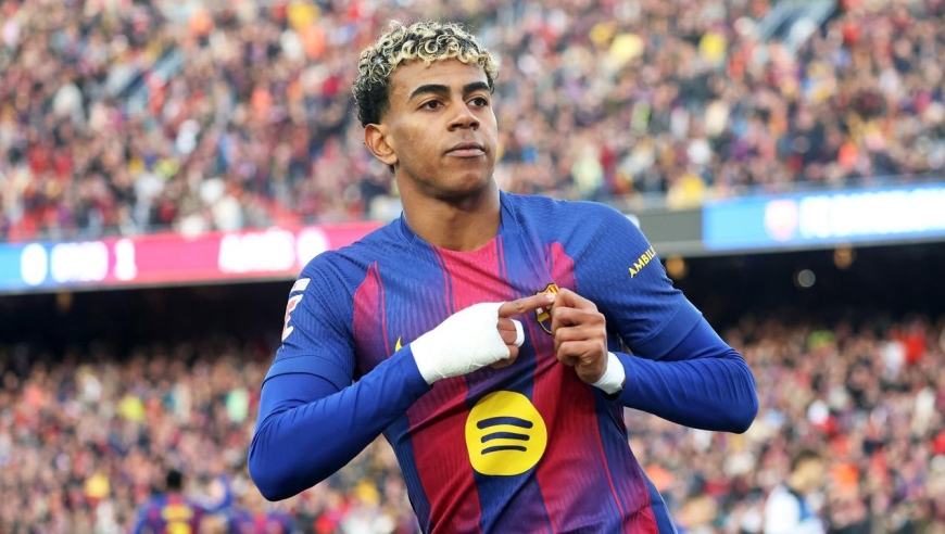 天赋拉满！超慢镜看亚马尔两度大师级传球造威胁，马竞防线全员目送