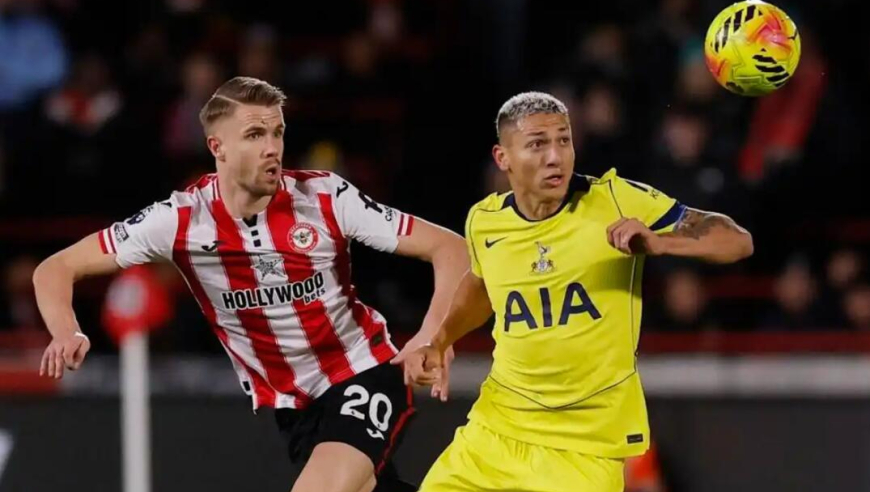 英超-元蛋大战！热刺0-0闷平布伦特福德，维卡里奥神扑，罗梅罗造争议判罚