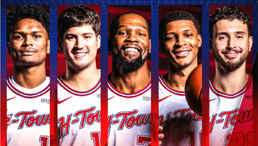 杜兰特32+9火箭爆冷惜败爵士 申京空砍31+8+14+5帽