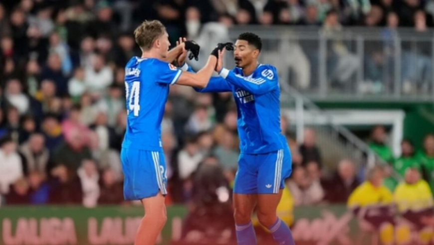 西甲-优势只剩1分！皇马2-2埃尔切两连平，贝林厄姆传射，赫伊森首球