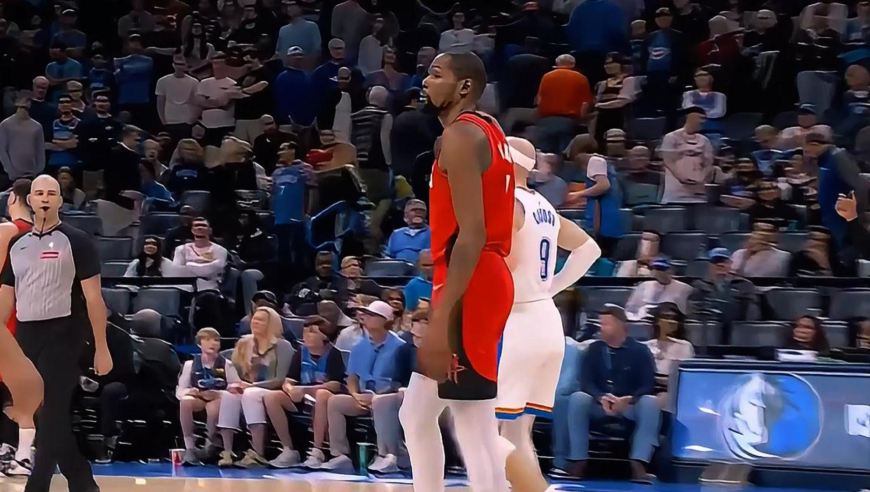 火箭雷霆决胜时刻：伊森关键前场篮板 杜兰特四罚全中锁定胜局