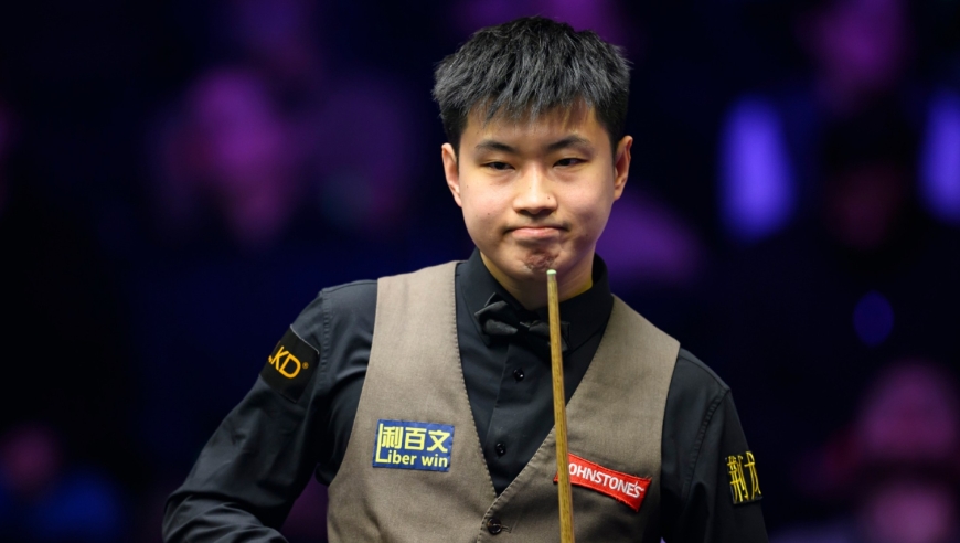 状态爆表 赵心童第3局轰出单杆125分回放 全场沸腾了
