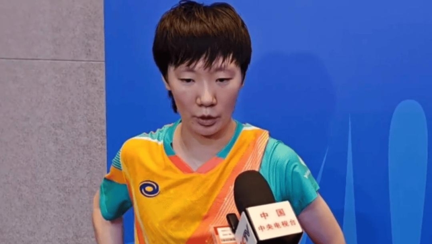 全运会王曼昱4-3险胜，不和谐一幕诞生！球迷一边倒加油至破音