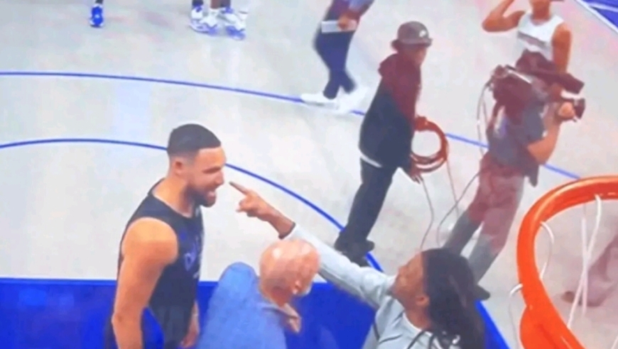 莫兰特手指克莱面部，“你现在就是个废物...”