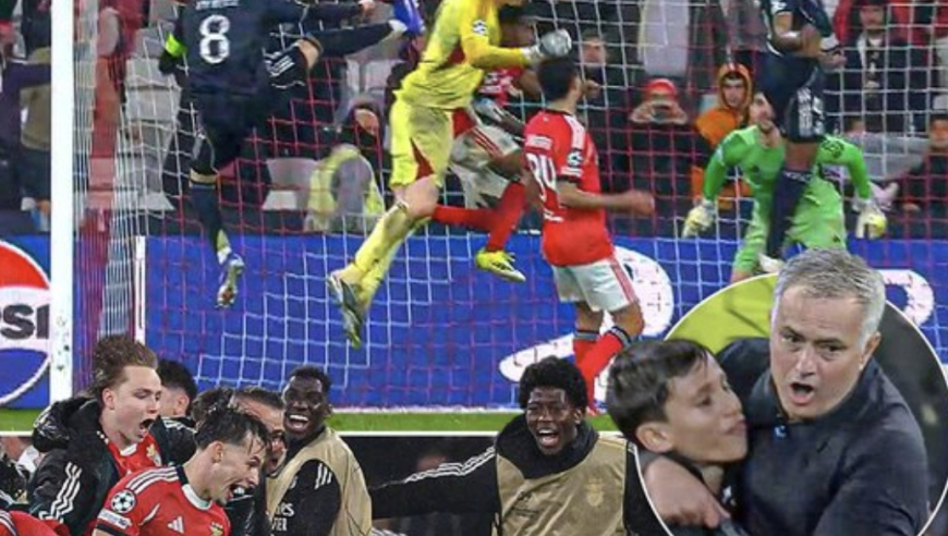 24岁门将98分钟绝杀！63岁穆帅逆天改命：4-2掀翻皇马 第24名晋级