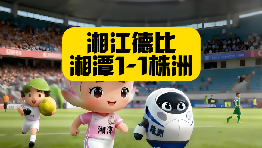 湘超首个积分！湘潭1比1株洲！李超豪6场4球拯救球队！
