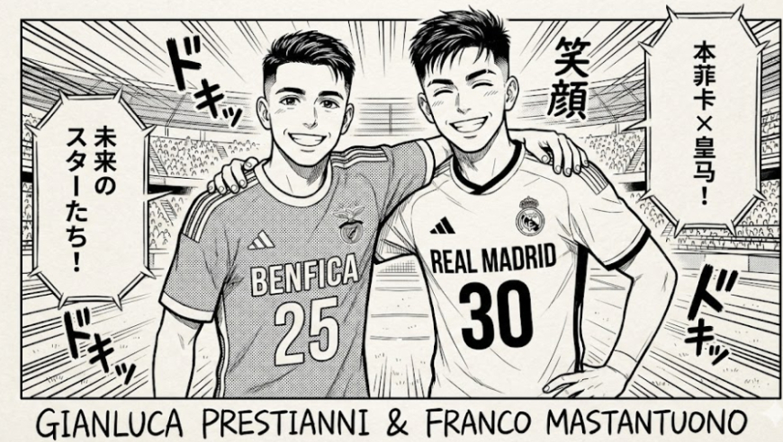 本菲卡4-2皇马：全场最闪耀的19岁阿根廷人，不是马斯坦托诺