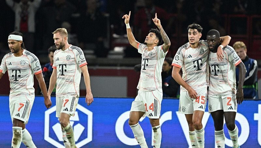 欧冠综述：十人拜仁2-1巴黎！利物浦1-0皇马，枪手4连胜+尤文4轮不胜