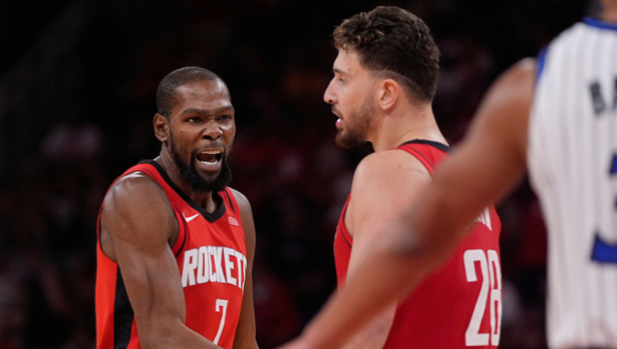 关键球无视杜兰特，申京无厘头单打错失绝杀，火箭心气都打没了！