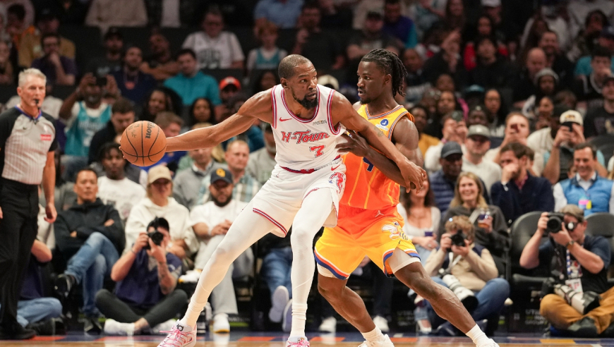 防守立足！火箭全场8次封盖回顾 杜兰特送3次当爹又当妈