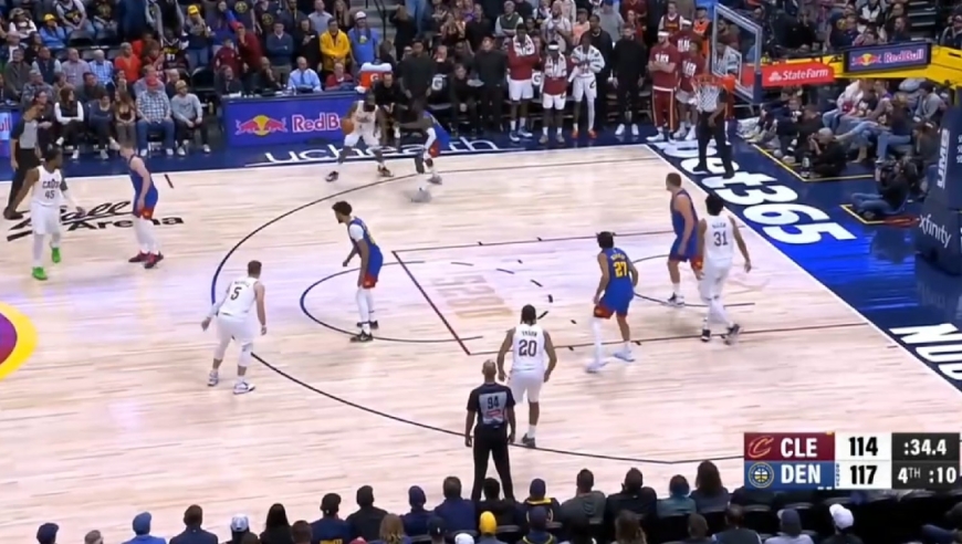 又见哈登审判之投?骑士对阵掘金全场表现回顾