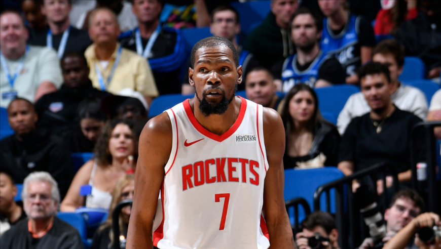 死神！杜兰特对阵魔术集锦：狂砍40+8 无解单打戏耍魔术全队