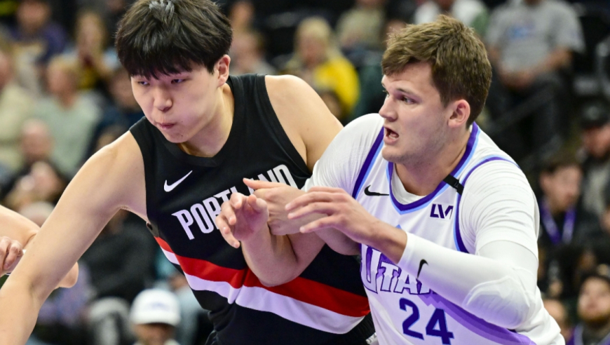 主打星 | 从爵士蓝领到内线大闸，他用准三双送杨瀚森最惨痛一战