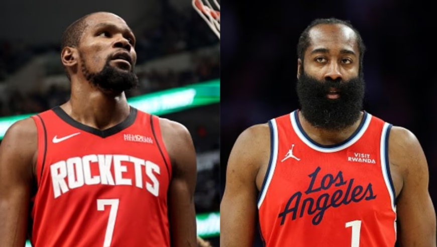 哈登今天客战老东家！火箭成其唯一没砍过40+对手 杜兰特送高度赞美