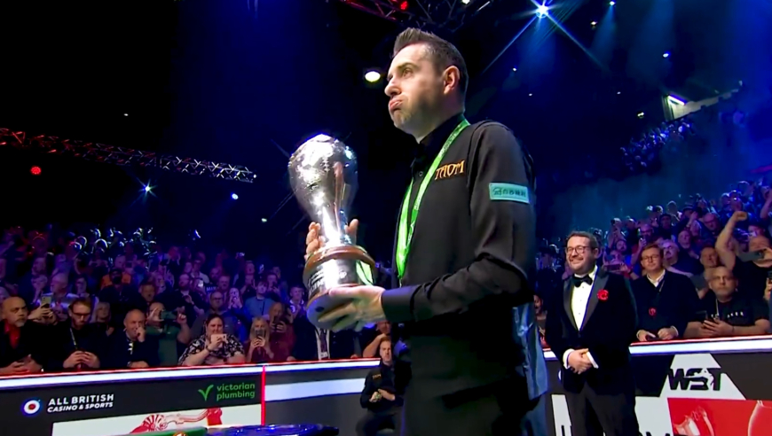 塞尔比时隔9年重回巅峰！英锦赛击败特鲁姆普，解锁职业第三套大满贯