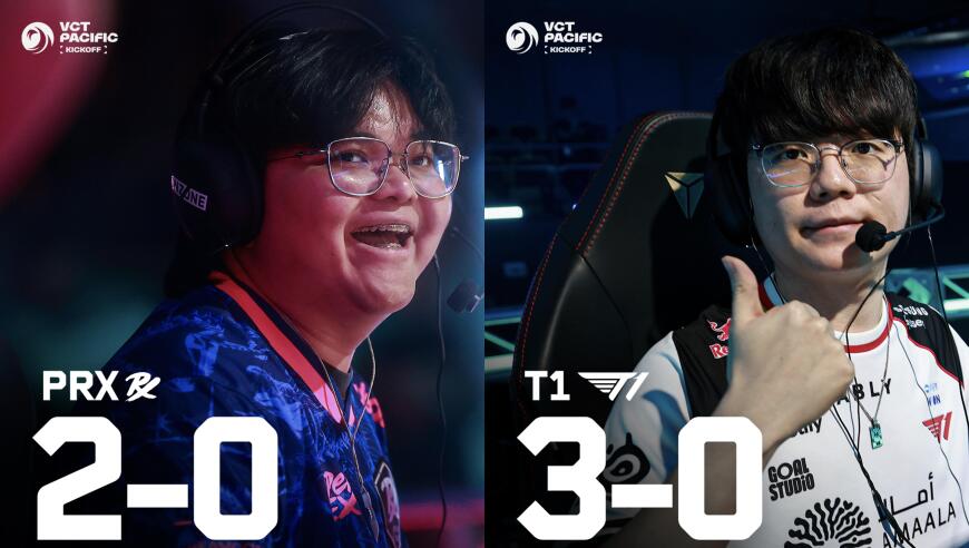 太平洋战报：PRX淘汰DFM，T1直落三图横扫RRQ