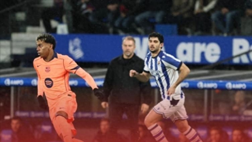 巴萨1-2皇家社会 西甲9连胜遭终结&1分领跑 输球原因有其二