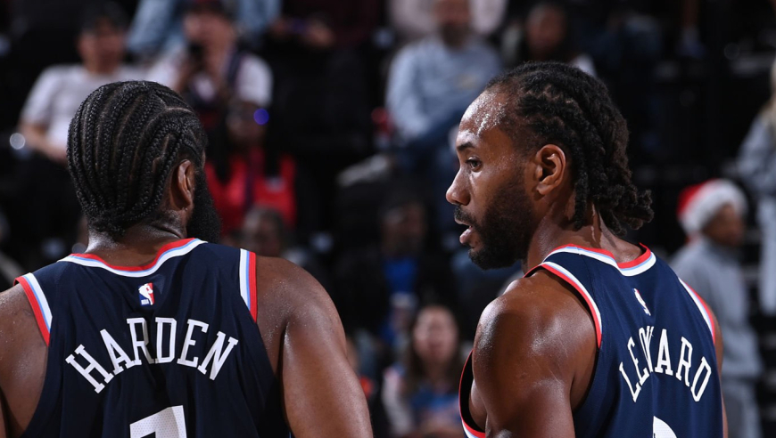 14战12胜联盟第1！快船崛起搅局西部：34岁小卡进化+哈登真稳健