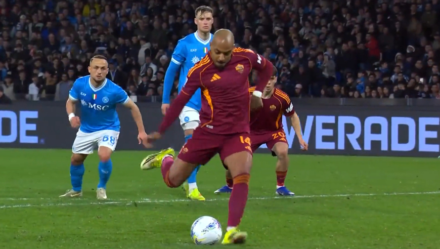 165秒看那不勒斯如何2-2战平罗马：马伦梅开二度，斯皮纳佐拉世界波建功