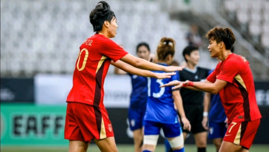 铿锵玫瑰！中国女足4-2台北女足全场集锦，邵子钦梅开二度