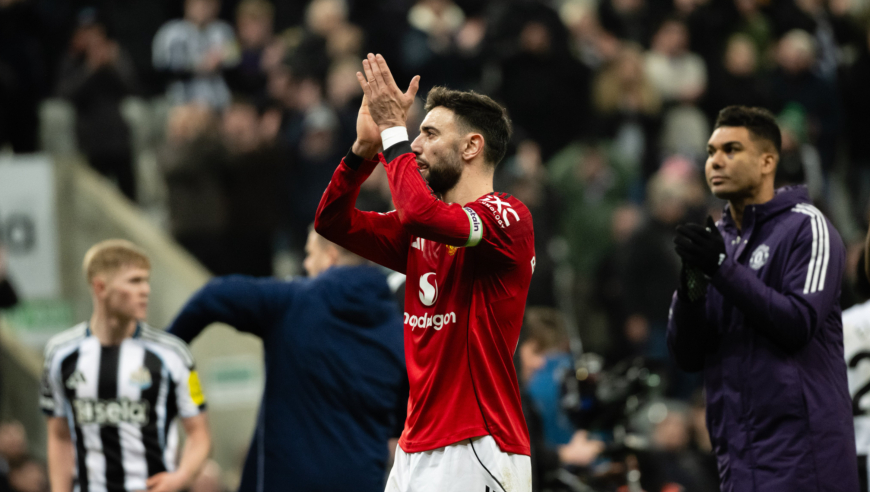 曼联1-2遭十人纽卡绝杀：B费送点+送助攻 曼联11轮不败终结