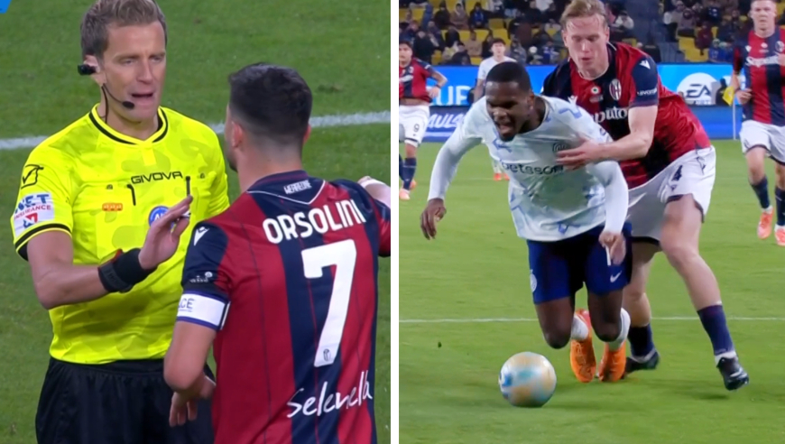 意杯国米点球得而复失终出局，裁判在主罚前一秒VAR改判，解说一席话道出取消原因