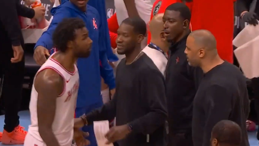 火药味十足！杜兰特希罗互喷各领技犯 乌度卡伊森爆发激烈争吵