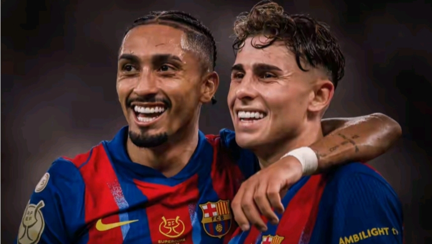 强到让人颤抖！慢镜还原巴萨连进5球疯狂秒杀对手，全场球迷沸腾