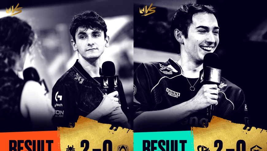 LEC第一赛段胜者组首轮结束，KC、G2强势横扫对手挺进次轮