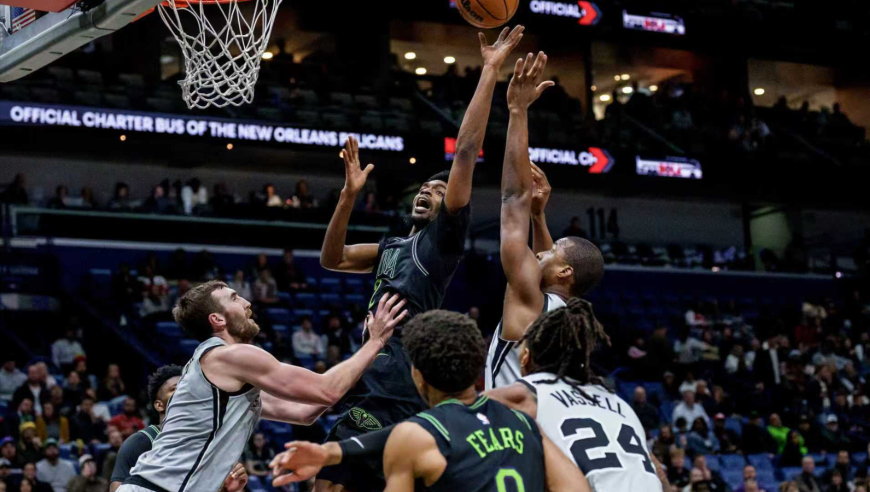 窒息！鹈鹕马刺最后时刻神仙打架 哈珀制胜一击奎因无缘绝杀