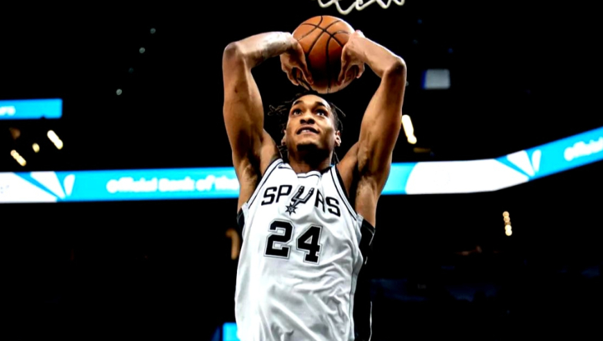 打穿联盟第一！马刺瓦塞尔vs活塞28分集锦：7记三分轰全场最高分