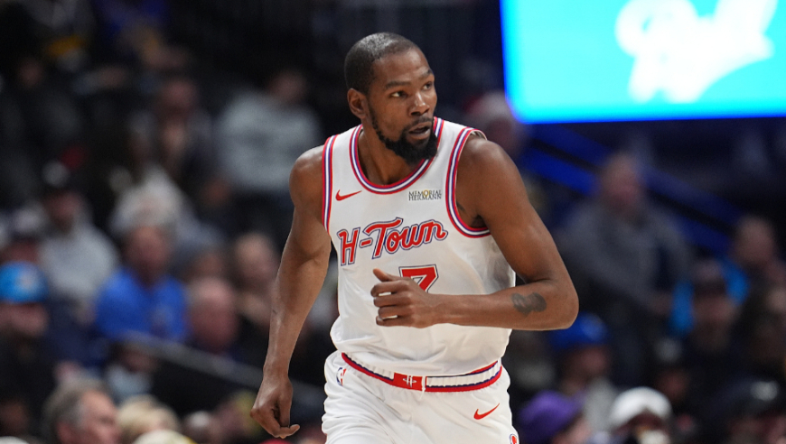 杜兰特vs掘金25分7助攻5盖帽全过程：连盖约基奇+关键三分燃尽了