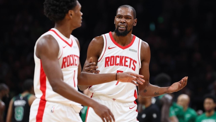 死神降临！杜兰特26+4打爆凯尔特人！布朗拉胯，火箭双探花创纪录