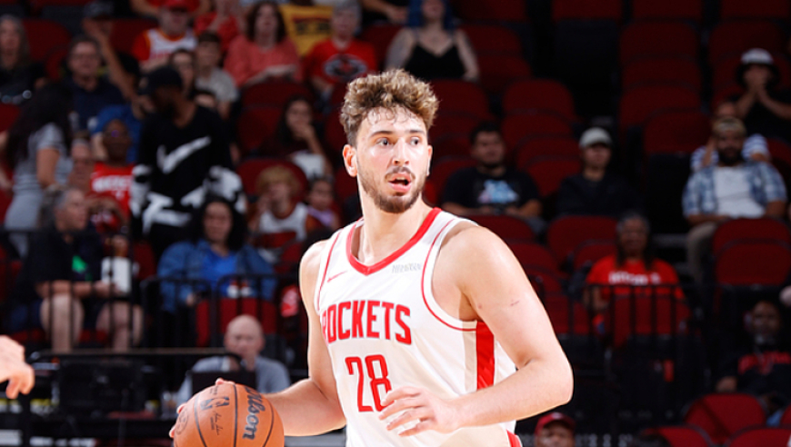NBA季前赛：KD缺席火箭轻取老鹰 申京半场19+6+5戴维森17+4