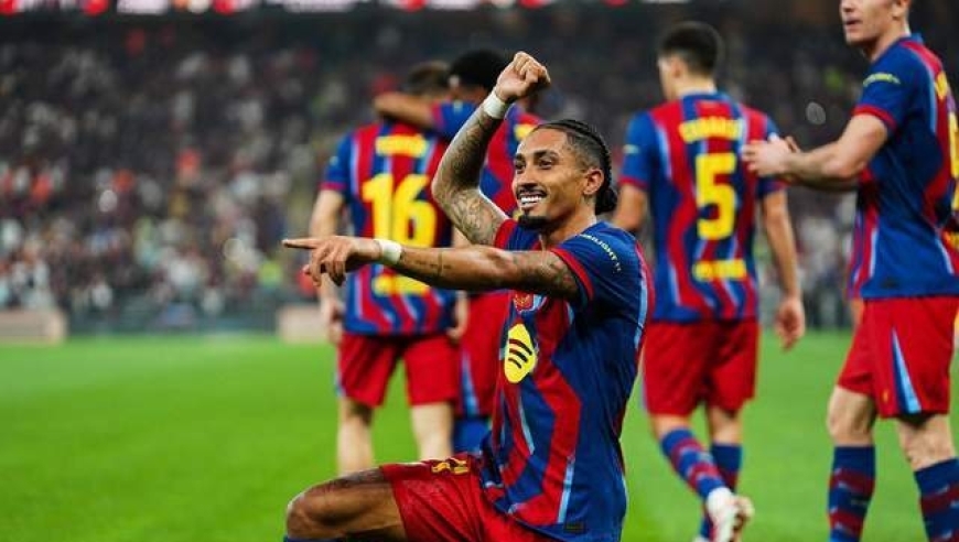 拉神梅开二度，姆巴佩造红，熊皇破门难救主，巴萨3-2皇马夺冠