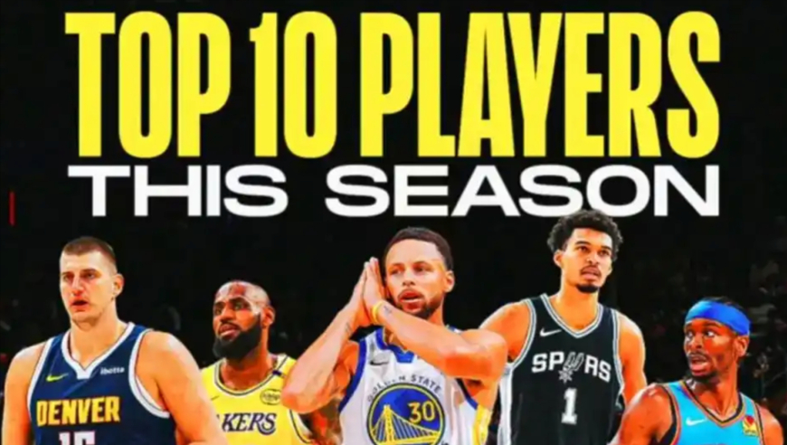 美媒评NBA现役TOP10巨星：杜兰特第8，湖人双核携手入选