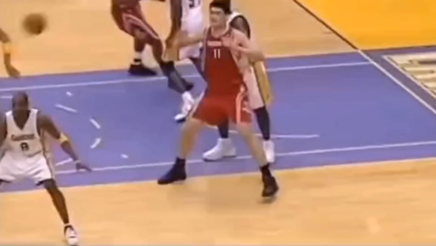 全是名场面 真正的中国长城姚明